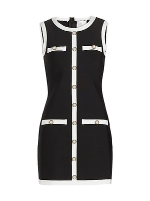 Koma Faux Pearl Minidress