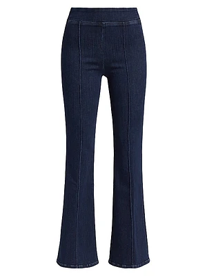 Jetset Flared Pintuck Jeans