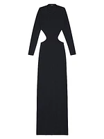 Cut-Out Maxi Dress