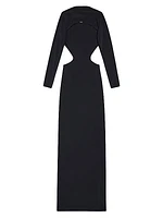Cut-Out Maxi Dress