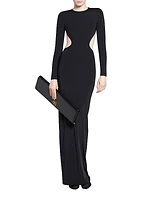Cut-Out Maxi Dress
