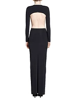 Cut-Out Maxi Dress