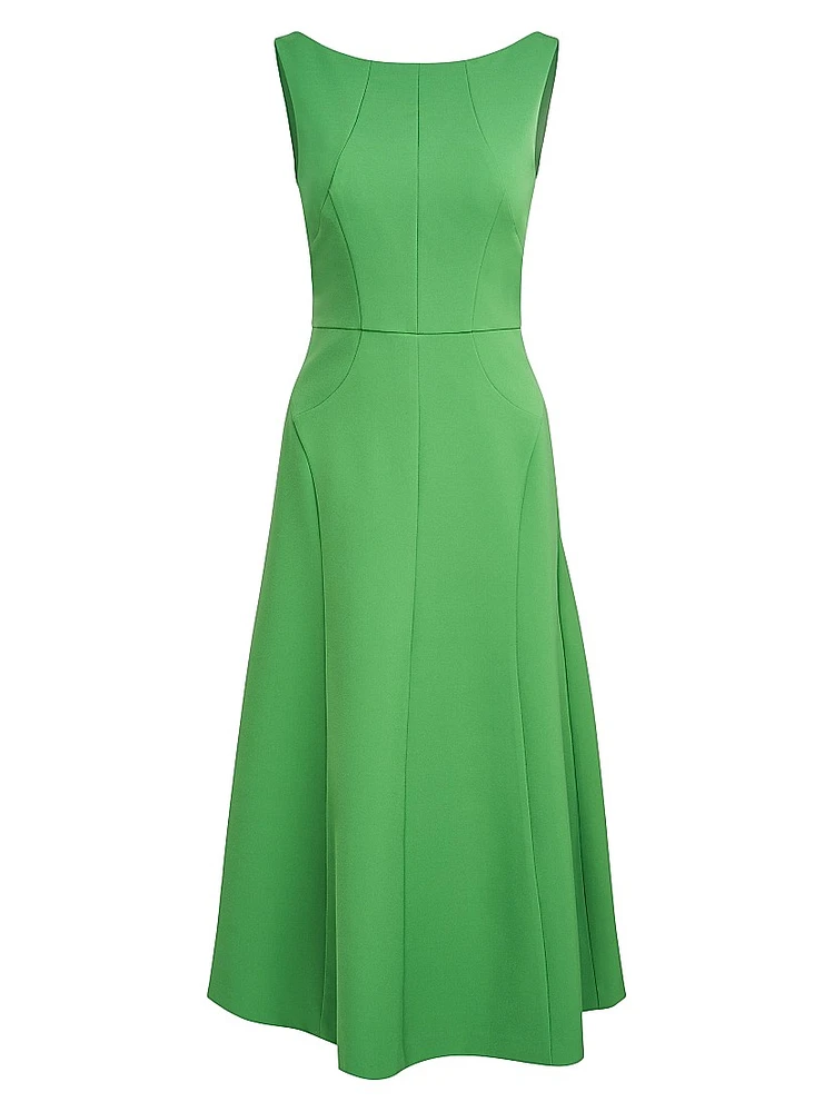Amari Crêpe Cocktail Dress
