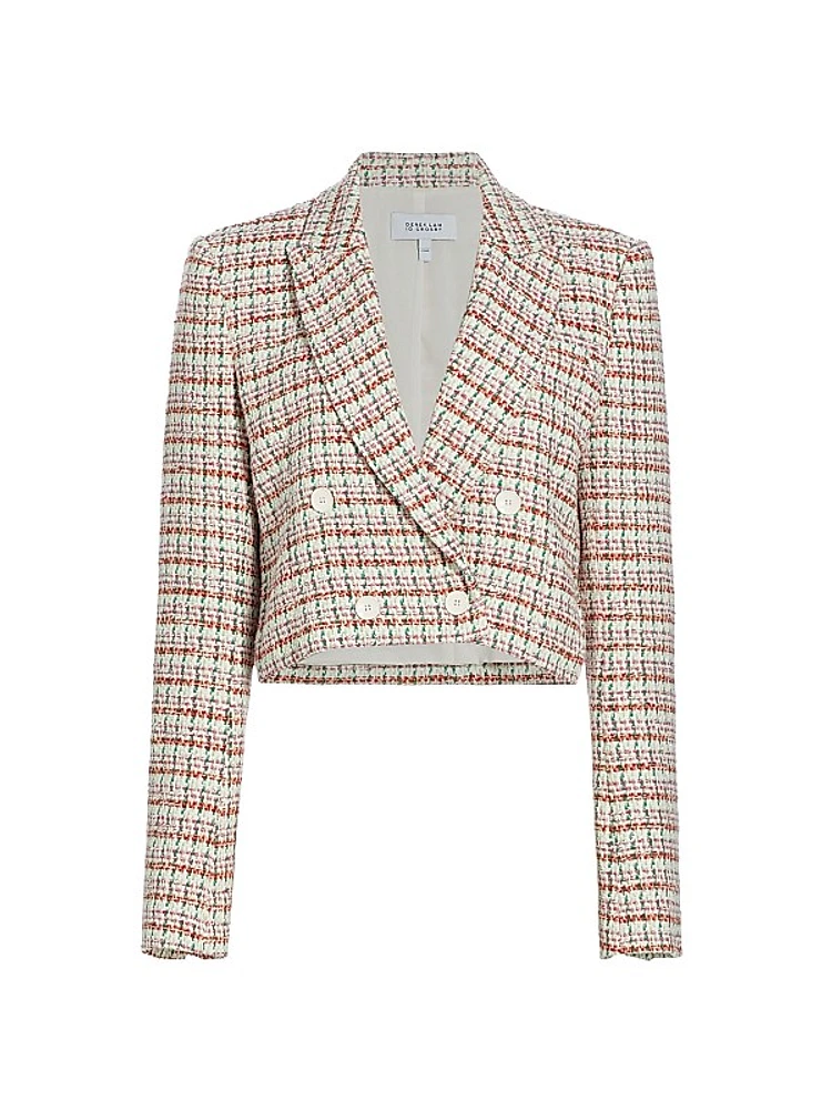 Kyle Cotton-Blend Tweed Jacket