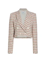 Kyle Cotton-Blend Tweed Jacket