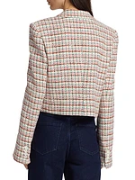 Kyle Cotton-Blend Tweed Jacket