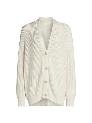 Cotton Cocoon Cardigan