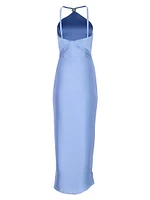 Selva Halter Cover-Up Dress