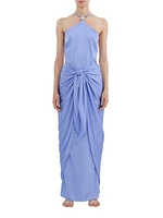 Selva Halter Cover-Up Dress