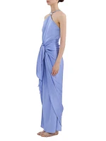 Selva Halter Cover-Up Dress