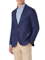 2-Button Linen Blazer