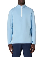 Long-Sleeve Quarter-Zip Top