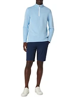 Long-Sleeve Quarter-Zip Top