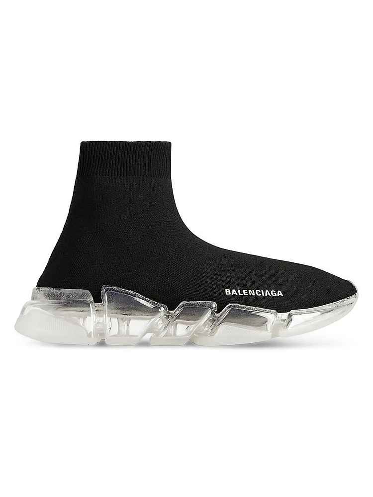 Speed 2.0 Full Clear Sole Recycled Knit Sneakers