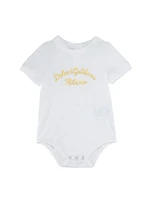 Baby's Logo Embroidered Bodysuit