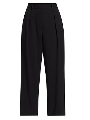 Crêpe Carrot Pants