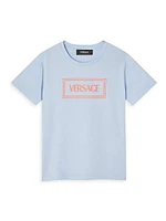 Little Boy's & Brick Logo Print T-Shirt