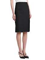 Side Slit Pencil Skirt