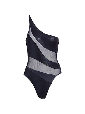 Snake Mesh Mio One-Piece Swimsuit