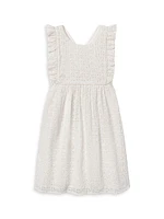Little Girl's & Elizabeth Eyelet Cotton Dress