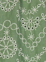 Baby Girl's, Little Girl's & Girl's Georgia Eyelet-Embroidered Cotton Dress