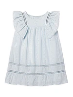 Little Girl's & Girl's Margaret Eyelet Cotton Dress