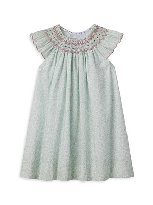 Little Girl's & Daisy Floral Dress