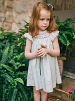 Little Girl's & Daisy Floral Dress