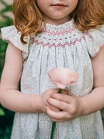 Little Girl's & Daisy Floral Dress