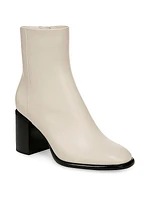 Luca 80MM Leather Ankle Booties