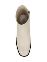 Luca 80MM Leather Ankle Booties