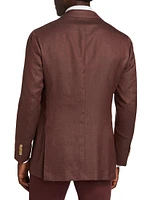 Wool & Silk Tailored Jacket