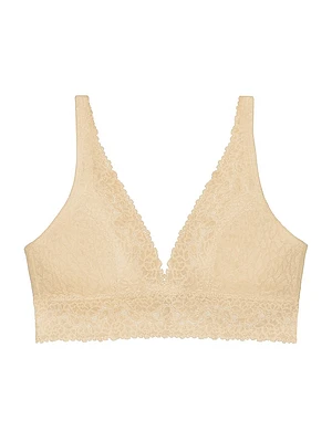 Stretch Lace Plunge Bra