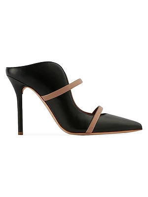 Maureen 100MM Leather Mules