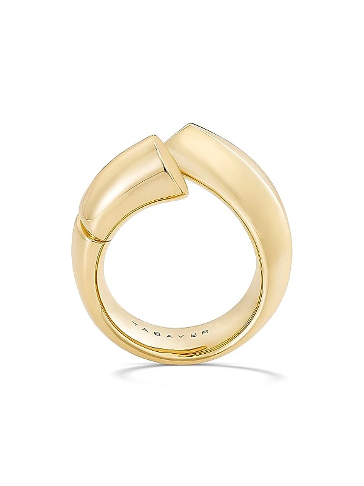 Oera 18K Yellow Gold Large Ring