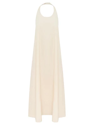 Paloma Cotton Halter Maxi Dress