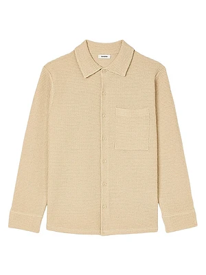 Oversized Knit Shirt