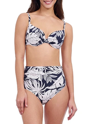 Malaya Floral Bikini Top
