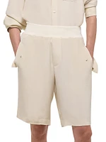 Bomber Silk Shorts