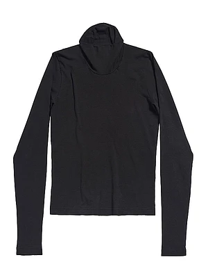 Bb Classic Balenciaga Fitted Turtleneck