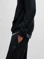 Cotton-Terry Tracksuit Bottoms