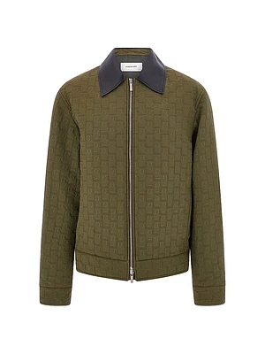 Gancini Quilted Work Jacket