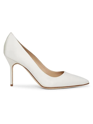 BB 90MM Satin Pumps