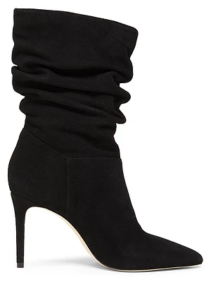 90MM Suede Slouch Shaft Boots