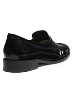 Classic Crocodile-Embossed Loafers
