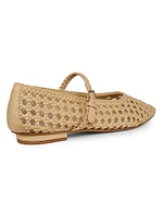 Gracie Braided Mary Jane Ballet Flats
