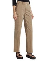 Brooklyn Straight-Leg Utility Pants
