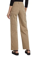 Brooklyn Straight-Leg Utility Pants