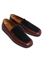 Timbuktu Two-Tone Leather Loafers