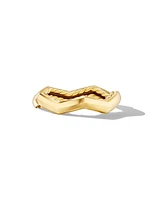 Zig Zag Stax™ Ring 18K Yellow Gold, 3MM